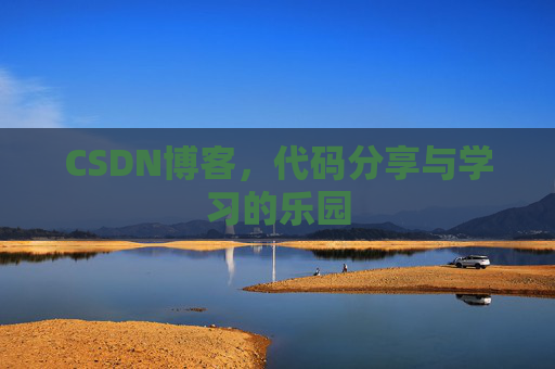 CSDN博客，代码分享与学习的乐园